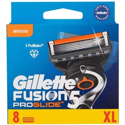 Gillette Lame de rasoir, Fusion5 Proglide (8x) - Publicité Gillette Lame de rasoir, Fusion5 Proglide (8x) - Publicité