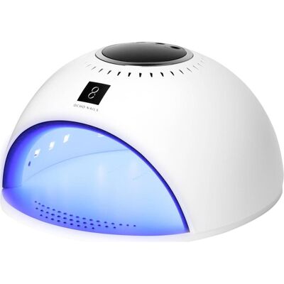 OCHO NAILS 8 BLANC 84W - Lampe UV LED pour ongles - Publicité OCHO NAILS 8 BLANC 84W - Lampe UV LED pour ongles - Publicité