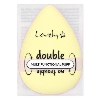 Lovely, Maquillage : accessoires, Double No Trouble Éponge de maquillage multifonctionnelle en forme de houppette - Publicité Lovely, Maquillage : accessoires, Double No Trouble Éponge de maquillage multifonctionnelle en forme de houppette - Publicité