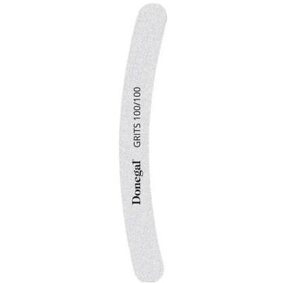 Donegal, Appareil de soin des ongles, Lime à ongles double face 100/100 Grit Black Banana Curved Emery Board - Publicité Donegal, Appareil de soin des ongles, Lime à ongles double face 100/100 Grit Black Banana Curved Emery Board - Publicité