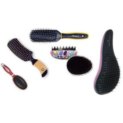 TOP, Brosse + peigne, Brosse à cheveux démêlante Différents modèles et couleurs - Publicité TOP, Brosse + peigne, Brosse à cheveux démêlante Différents modèles et couleurs - Publicité
