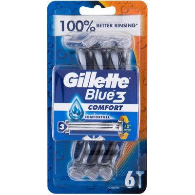 Gillette Rasoir, Bleu3 - Publicité Gillette Rasoir, Bleu3 - Publicité