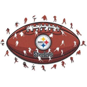 ICONIC Puzzles - Steelers - Puzzle en Bois Logo NFL - M (270 pcs) - Puzzle - Publicité ICONIC Puzzles - Steelers - Puzzle en Bois Logo NFL - M (270 pcs) - Puzzle - Publicité