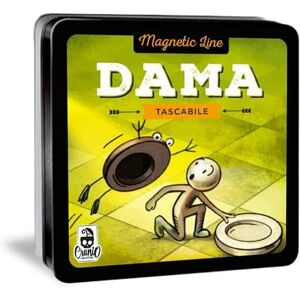 Ligne Magnétique - Dames - Jeu de Société de Cranio Creations - Publicité Ligne Magnétique - Dames - Jeu de Société de Cranio Creations - Publicité