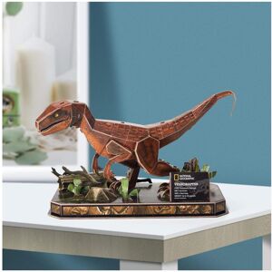 Cubic Fun Puzzle 3d Velociraptor (63 pièces) - Publicité Cubic Fun Puzzle 3d Velociraptor (63 pièces) - Publicité