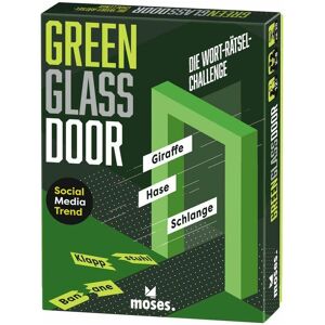 Moses Porte en verre vert (Allemand, 2 - 4 Joueur) - Publicité Moses Porte en verre vert (Allemand, 2 - 4 Joueur) - Publicité