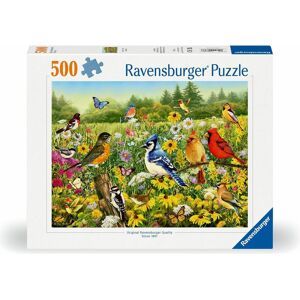 Ravensburger Oiseaux dans la prairie (500 pièces) - Publicité Ravensburger Oiseaux dans la prairie (500 pièces) - Publicité