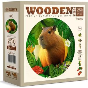 WoodenCity - Kapybara - 250 pièces - puzzle - Publicité WoodenCity - Kapybara - 250 pièces - puzzle - Publicité