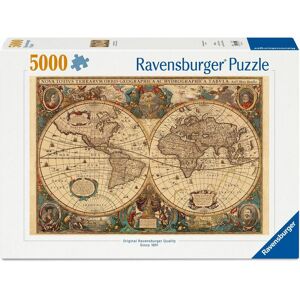 Ravensburger Carte du monde antique (5000 pièces) - Publicité Ravensburger Carte du monde antique (5000 pièces) - Publicité