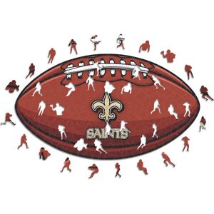 ICONIC Puzzles - Puzzle en Bois Logo NFL New Orleans Saints - Taille S - Publicité ICONIC Puzzles - Puzzle en Bois Logo NFL New Orleans Saints - Taille S - Publicité
