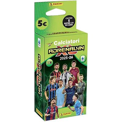 Panini Card Adrenalyn XL 2025-26 Ecoblister 5 Buste (Allemand, Pack de boosters) - Publicité Panini Card Adrenalyn XL 2025-26 Ecoblister 5 Buste (Allemand, Pack de boosters) - Publicité