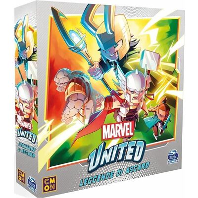 Asmodée Marvel United - Légendes d'Asgard (Italien, 1 - 4 Joueur) - Publicité Asmodée Marvel United - Légendes d'Asgard (Italien, 1 - 4 Joueur) - Publicité