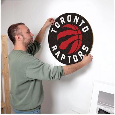 ICONIC Puzzles - Toronto Raptors - Logo - Puzzle en Bois S - Puzzle - Publicité ICONIC Puzzles - Toronto Raptors - Logo - Puzzle en Bois S - Puzzle - Publicité