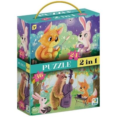 Dodo 2in1 Puzzle Sommerabende (24 pièces) - Publicité Dodo 2in1 Puzzle Sommerabende (24 pièces) - Publicité
