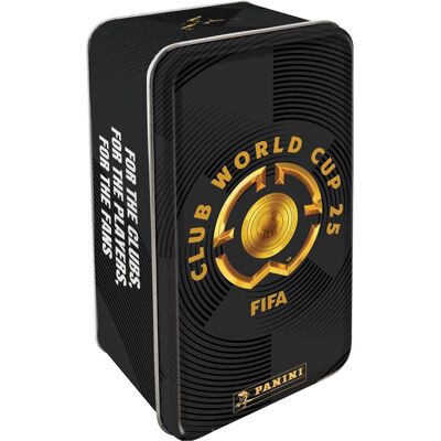 Panini FIFA Club World Cup 2025 Adrenalyn XL cartes à collectionner présentoir Classic Tin (Anglais, Pack de boosters, Tin) - Publicité Panini FIFA Club World Cup 2025 Adrenalyn XL cartes à collectionner présentoir Classic Tin (Anglais, Pack de boosters, Tin) - Publicité
