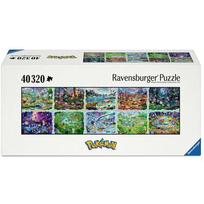 Ravensburger Erwachsenenpuzzle 40000 Teile - Pokémon - Celebration Journey (40320 pièces) - Publicité Ravensburger Erwachsenenpuzzle 40000 Teile - Pokémon - Celebration Journey (40320 pièces) - Publicité