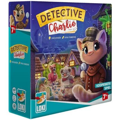 Loki Kids 517822 - Detective Charlie, jeu de cartes, 1-5 joueurs, à partir de 7 ans (édition DE) (Allemand, 1 - 5 Joueur) - Publicité Loki Kids 517822 - Detective Charlie, jeu de cartes, 1-5 joueurs, à partir de 7 ans (édition DE) (Allemand, 1 - 5 Joueur) - Publicité