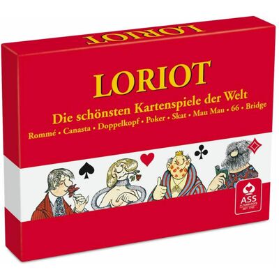 Cartamundi Deutschland Loriot Rommé - Card Game - Publicité Cartamundi Deutschland Loriot Rommé - Card Game - Publicité