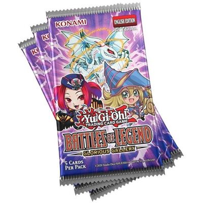 Konami Yu-Gi-Oh! Box 24 buste: BoL Glorious Gallery ITA (Italien, Pack de boosters) - Publicité Konami Yu-Gi-Oh! Box 24 buste: BoL Glorious Gallery ITA (Italien, Pack de boosters) - Publicité