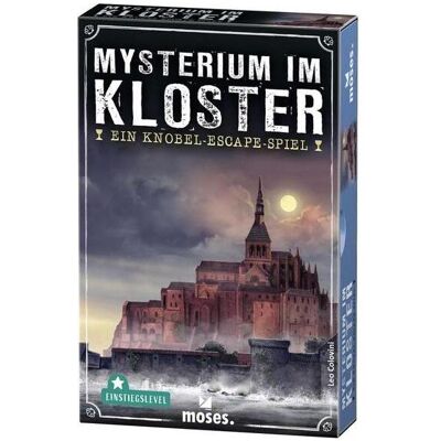 moses. Verlag GmbH Mysterium Im Kloster - Jeu d'évasion puzzle - Publicité moses. Verlag GmbH Mysterium Im Kloster - Jeu d'évasion puzzle - Publicité