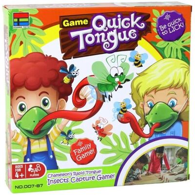 Lean Toys Zabawna Gra Zr?czno?ciowa Szybki J?zyk - Z?ap Owada Maska Kameleon - Publicité Lean Toys Zabawna Gra Zr?czno?ciowa Szybki J?zyk - Z?ap Owada Maska Kameleon - Publicité
