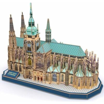 Cubic Fun Puzzle 3D Cathédrale Saint-Vit - 193 Pièces - Publicité Cubic Fun Puzzle 3D Cathédrale Saint-Vit - 193 Pièces - Publicité