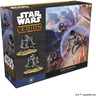 Atomic Mass Games Star Wars Legion - Droidekas DE/EN/ES/FR (Allemand, Français, 2 Joueur) - Publicité Atomic Mass Games Star Wars Legion - Droidekas DE/EN/ES/FR (Allemand, Français, 2 Joueur) - Publicité
