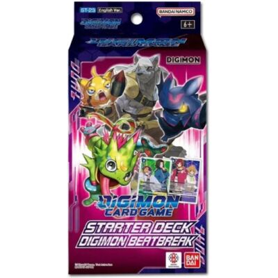 Bandai Digimon - Digimon Beatbreak ST23 - Deck de départ (DIGI2845) (Allemand, Anglais, Pont) - Publicité Bandai Digimon - Digimon Beatbreak ST23 - Deck de départ (DIGI2845) (Allemand, Anglais, Pont) - Publicité