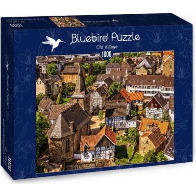 Bluebird 70035 Puzzle 1000 pcs. Vieux village (1000 pièces) - Publicité Bluebird 70035 Puzzle 1000 pcs. Vieux village (1000 pièces) - Publicité