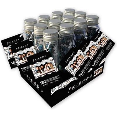 Aquarius NMR Distribution, Friends Milkshake Mini Tube Puzzle, 150 Count (150 pièces) - Publicité Aquarius NMR Distribution, Friends Milkshake Mini Tube Puzzle, 150 Count (150 pièces) - Publicité