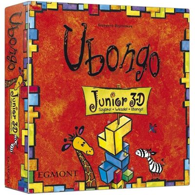 Egmont Ubongo Junior 3D Jeu de Société - Publicité Egmont Ubongo Junior 3D Jeu de Société - Publicité