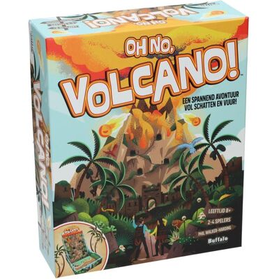 Asmodée Oh No Volcano Kartenspiel – 2–4 Spieler (2 - 4 Joueur) - Publicité Asmodée Oh No Volcano Kartenspiel – 2–4 Spieler (2 - 4 Joueur) - Publicité