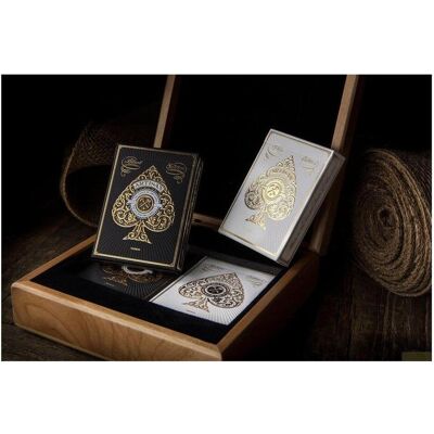 Theory11 Theory 11 set de jeu de cartes à jouer Artisan Luxury Box - Publicité Theory11 Theory 11 set de jeu de cartes à jouer Artisan Luxury Box - Publicité