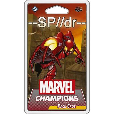 Asmodée Marvel Champions LCG - Pack Eroe : Sp//dr (Allemand, 1 - 4 Joueur) - Publicité Asmodée Marvel Champions LCG - Pack Eroe : Sp//dr (Allemand, 1 - 4 Joueur) - Publicité