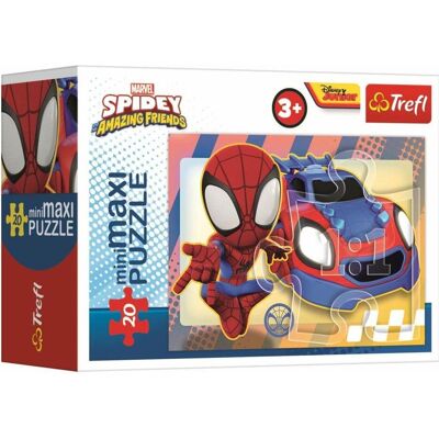 Trefl Puzzle Amazing Spidey : Spidey 20 pièces (20 pièces) - Publicité Trefl Puzzle Amazing Spidey : Spidey 20 pièces (20 pièces) - Publicité