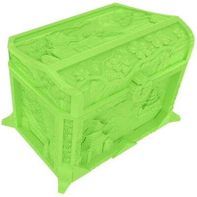 Feldherr Boîte « Dice Jail Geisha » verte – Prison à dés pour jeux de société et jeux de rôle (Matières plastiques) - Publicité Feldherr Boîte « Dice Jail Geisha » verte – Prison à dés pour jeux de société et jeux de rôle (Matières plastiques) - Publicité