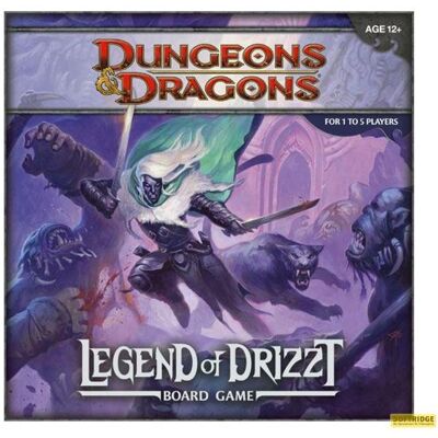 Wizards of the Coast Dungeons & Dragons: Légende de Drizzt Jeu de Plateau - Anglais - Publicité Wizards of the Coast Dungeons & Dragons: Légende de Drizzt Jeu de Plateau - Anglais - Publicité