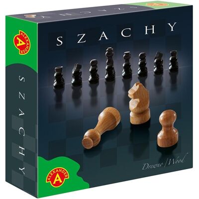 Alexander Pièces d'échecs en bois ALEX - Publicité Alexander Pièces d'échecs en bois ALEX - Publicité