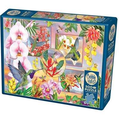Puzzle Colibri Cobble Hill - 500 pièces - Difficulté supérieure - Publicité Puzzle Colibri Cobble Hill - 500 pièces - Difficulté supérieure - Publicité