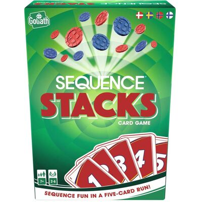 Asmodée Sequence Stacks Nordic (Danois, Finlandais, Norvégien, Suédois, 2 - 6 Joueur) - Publicité Asmodée Sequence Stacks Nordic (Danois, Finlandais, Norvégien, Suédois, 2 - 6 Joueur) - Publicité