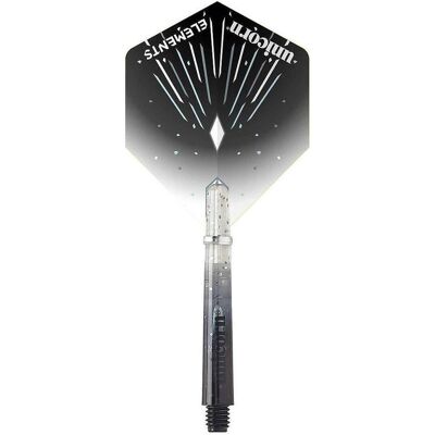 Unicorn Gripper 4 Elements Two-Tone Combo Shaft + Flight (41 mm) - Publicité Unicorn Gripper 4 Elements Two-Tone Combo Shaft + Flight (41 mm) - Publicité