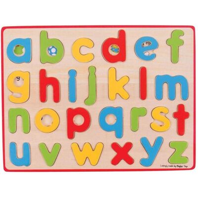 Puzzle de l'Alphabet Minuscules - Jeu pour Enfants - Publicité Puzzle de l'Alphabet Minuscules - Jeu pour Enfants - Publicité