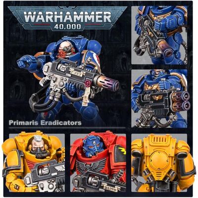 Games Workshop Space Marines - Eradicateurs Primaris (Matières plastiques) - Publicité Games Workshop Space Marines - Eradicateurs Primaris (Matières plastiques) - Publicité