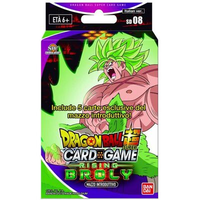 Bandai Dragon Ball Super Card Game – Riser Broly – Italian (Italien, Pont) - Publicité Bandai Dragon Ball Super Card Game – Riser Broly – Italian (Italien, Pont) - Publicité