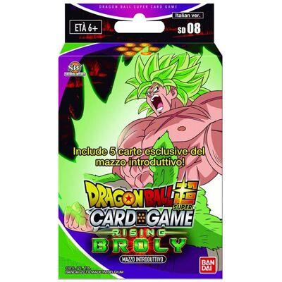 Bandai Dragon Ball Super Card Game – Riser Broly – Italian (Italien, Pont) - Publicité Bandai Dragon Ball Super Card Game – Riser Broly – Italian (Italien, Pont) - Publicité