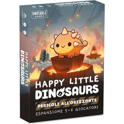 Asmodée Happy Little Dinosaurs : Des dangers à l'horizon (Italien, 5 - 6 Joueur) - Publicité Asmodée Happy Little Dinosaurs : Des dangers à l'horizon (Italien, 5 - 6 Joueur) - Publicité