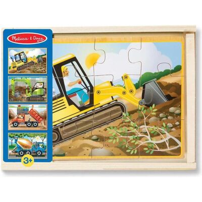 Melissa & Doug MND Wooden Jigsaw Puzzles in - Publicité Melissa & Doug MND Wooden Jigsaw Puzzles in - Publicité
