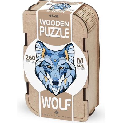 Eco Wood Art Wolf ( 260 pièces) - Puzzle en bois (260 pièces) - Publicité Eco Wood Art Wolf ( 260 pièces) - Puzzle en bois (260 pièces) - Publicité