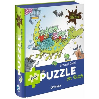 Oetinger Olchis Puzzle Couverture du Livre - Type de Puzzle - Publicité Oetinger Olchis Puzzle Couverture du Livre - Type de Puzzle - Publicité