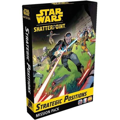 Atomic Mass Games Star Wars: Shatterpoint – Strategic Positions Mission Pack - EN/ES/FR (Anglais, Espagnol, Français, 2 Joueur) - Publicité Atomic Mass Games Star Wars: Shatterpoint – Strategic Positions Mission Pack - EN/ES/FR (Anglais, Espagnol, Français, 2 Joueur) - Publicité
